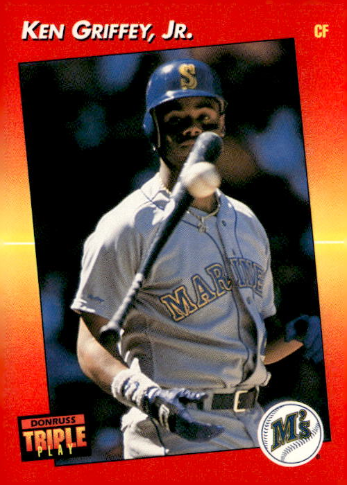 1992 Donruss Triple Play Ken Griffey, Jr. graded slab