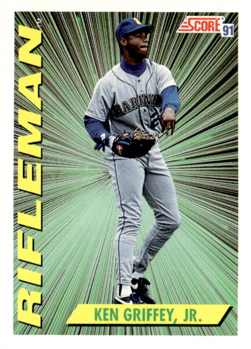 1991 Score Ken Griffey Jr. graded slab