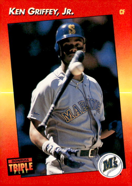 1992 Donruss Triple Play Ken Griffey Jr. graded slab