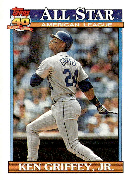 1991 Topps Ken Griffey, Jr. graded slab