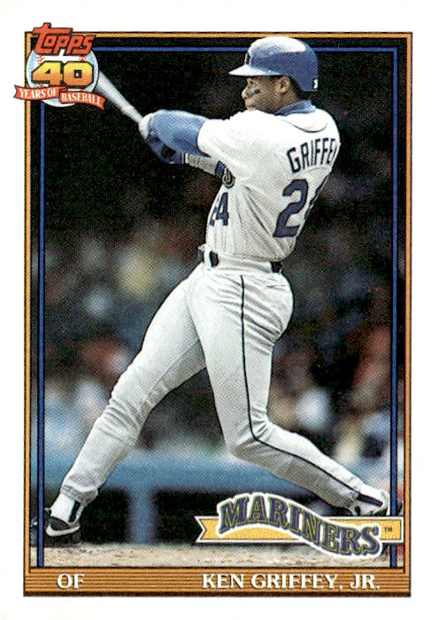 1991 Topps Ken Griffey, Jr. graded slab