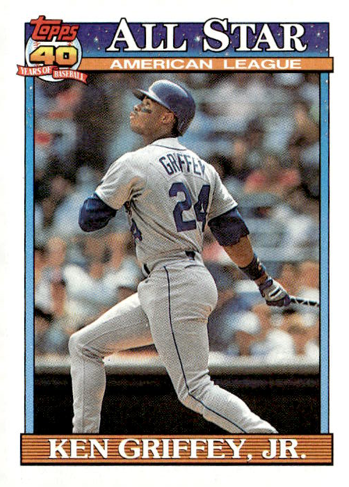 1991 Topps Ken Griffey Jr graded slab