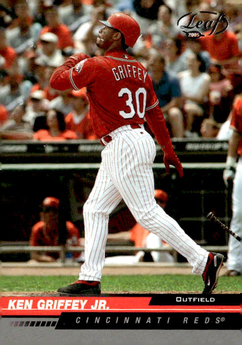2005 Leaf Ken Griffey Jr. graded slab