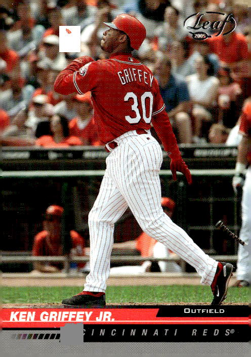 2005 Leaf Ken Griffey Jr. graded slab