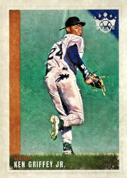 2022 Diamond Kings Ken Griffey Jr. graded slab