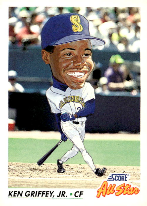 1992 Score Ken Griffey Jr. graded slab