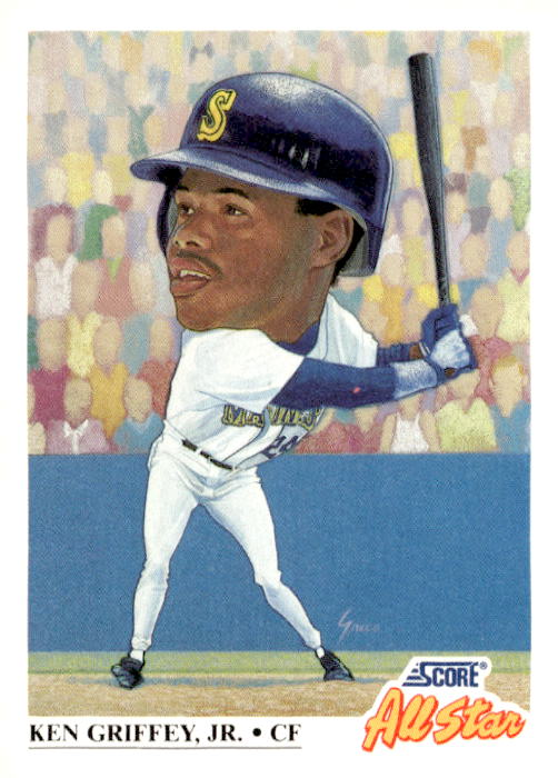 1991 Score Ken Griffey, Jr. graded slab