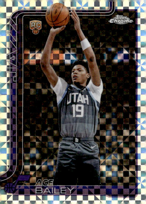 2025 Topps Chrome Upd. Ace Bailey graded slab