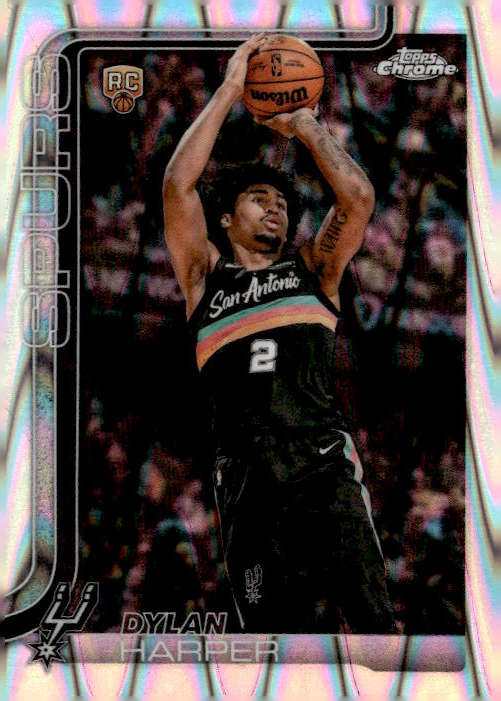 2025 Topps Chrome Upd. Dylan Harper graded slab