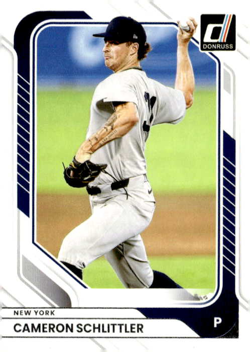 2026 Donruss Cameron Schlittler graded slab