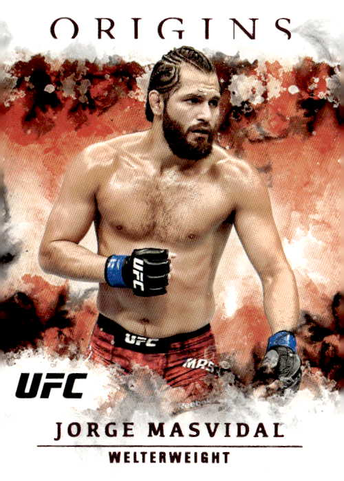 JORGE MASVIDAL — 2021 CHRONICLES UFC MINT — graded card up for auction