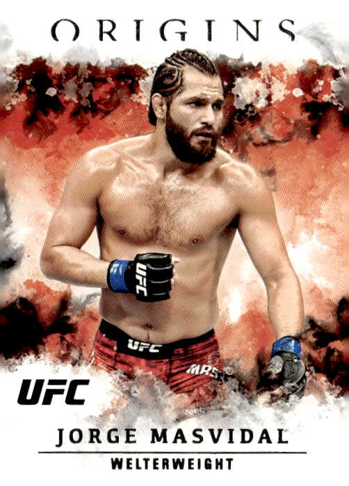 JORGE MASVIDAL — 2021 CHRONICLES UFC GEM/MT — graded card up for auction