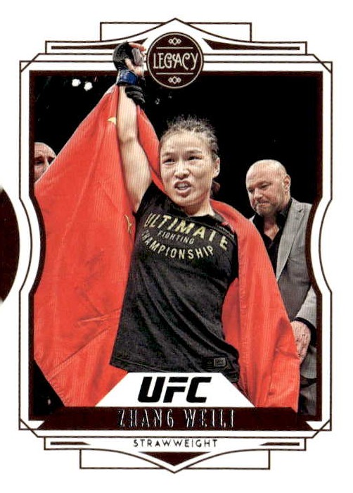 2021 Chronicles UFC Zhang Weili graded slab