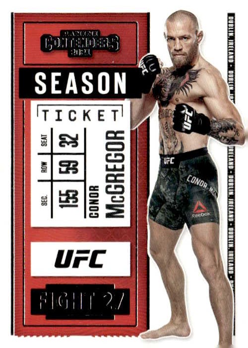 2021 Chronicles UFC Conor McGregor graded slab