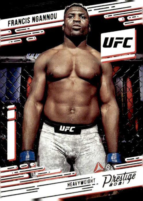 FRANCIS NGANNOU — 2021 CHRONICLES UFC MINT — graded card up for auction
