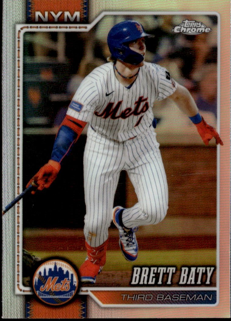 Brett Baty graded slab