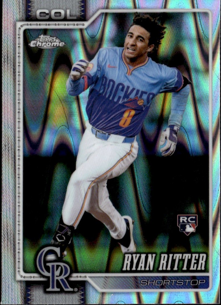 2026 Topps Chrome Ryan Ritter graded slab