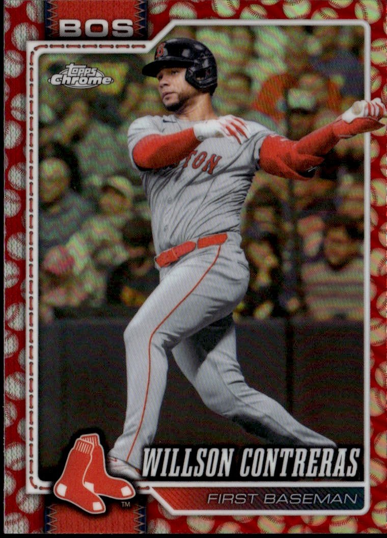 2026 Topps Chrome Willson Contreras graded slab