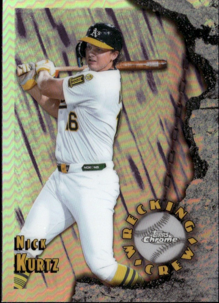 2026 Topps Chrome Nick Kurtz graded slab