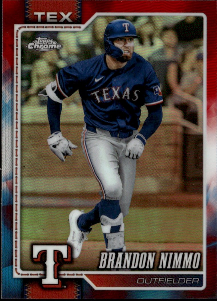 2026 Topps Chrome Brandon Nimmo graded slab