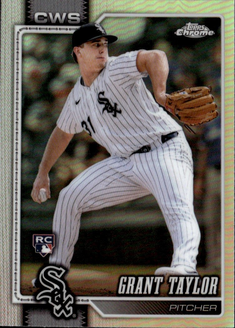 2026 Topps Chrome Grant Taylor graded slab