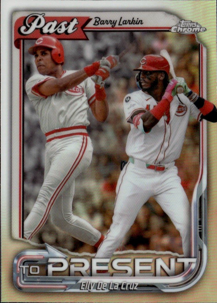 2026 Topps Chrome Larkin / De La Cruz graded slab