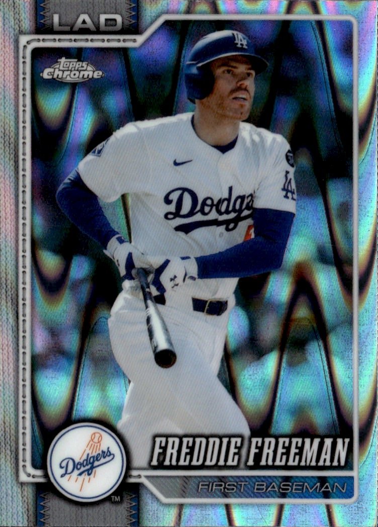 2026 Topps Chrome Freddie Freeman graded slab