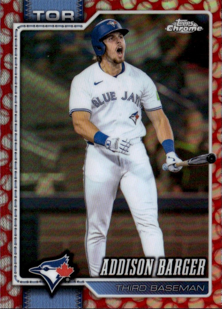 2026 Topps Chrome Addison Barger graded slab