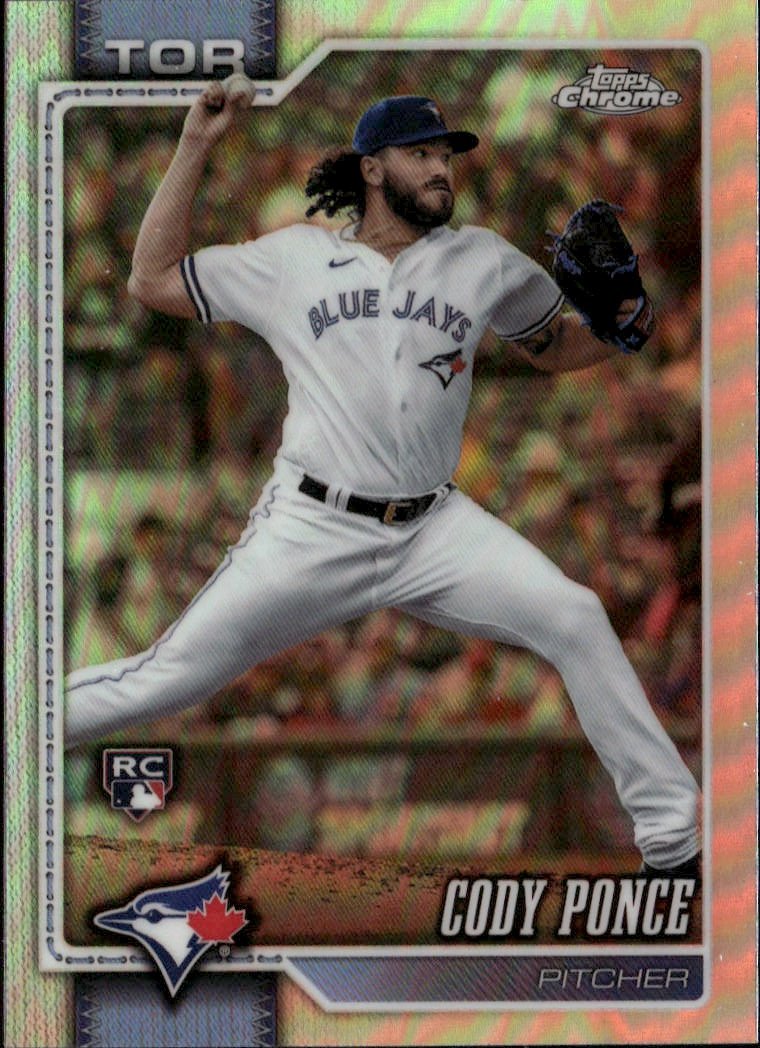 2026 Topps Chrome Cody Ponce graded slab