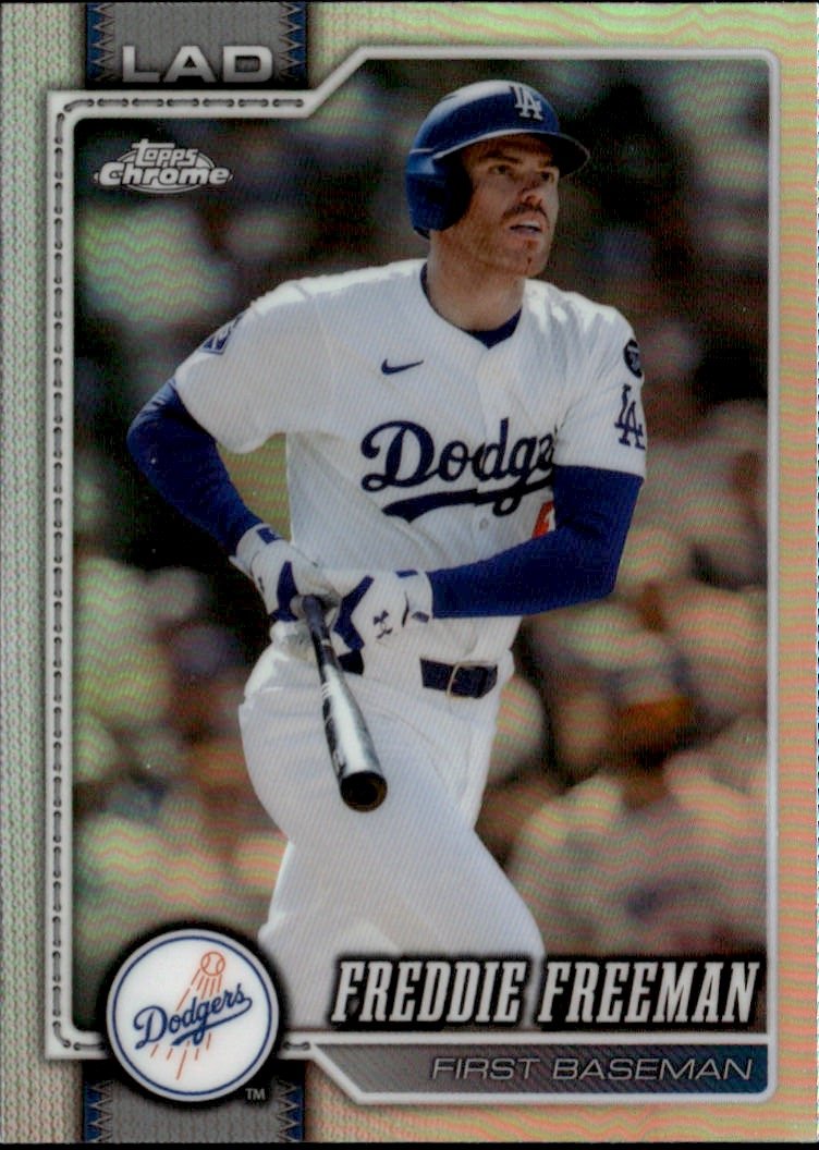 2026 Topps Chrome Freddie Freeman graded slab