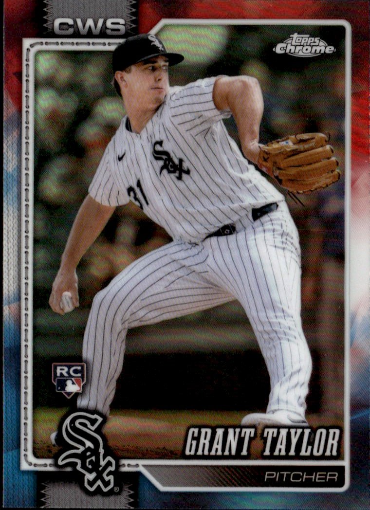 2026 Topps Chrome Grant Taylor graded slab