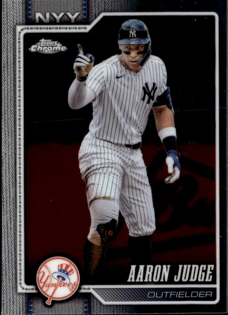 2026 Topps Chrome Aaron Judge graded slab