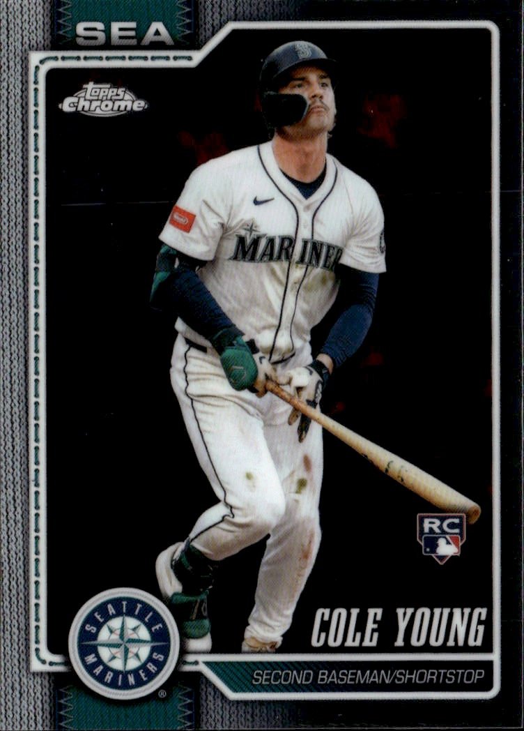 2026 Topps Chrome Cole Young graded slab