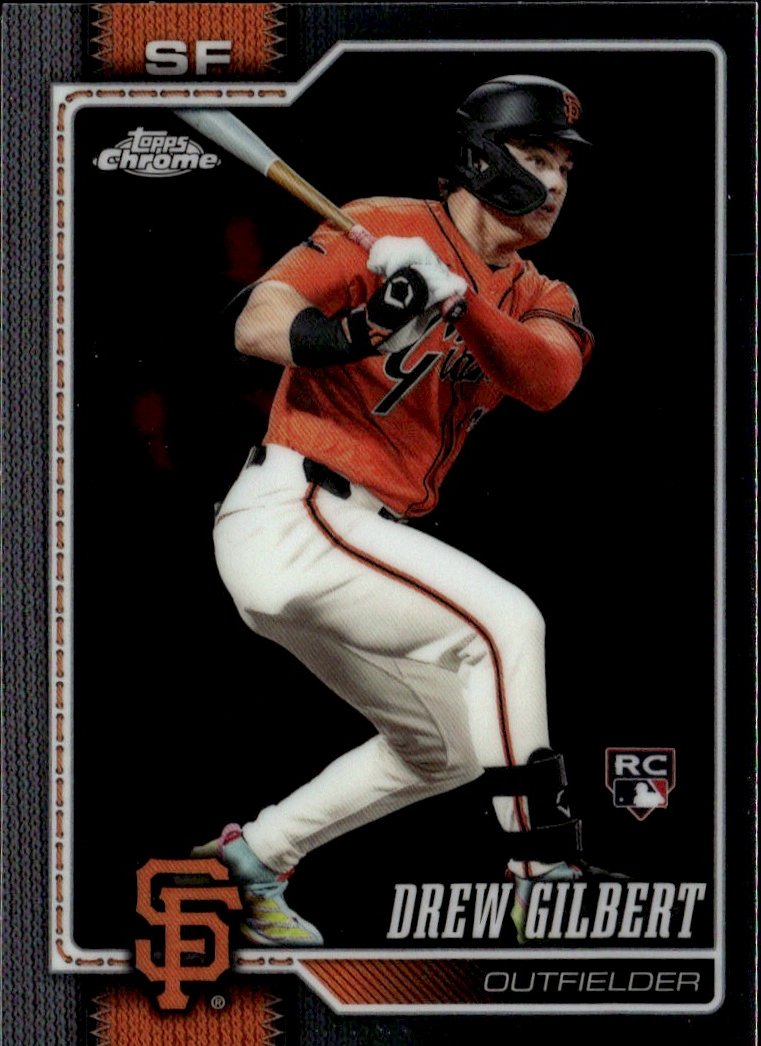 2026 Topps Chrome Drew Gilbert graded slab
