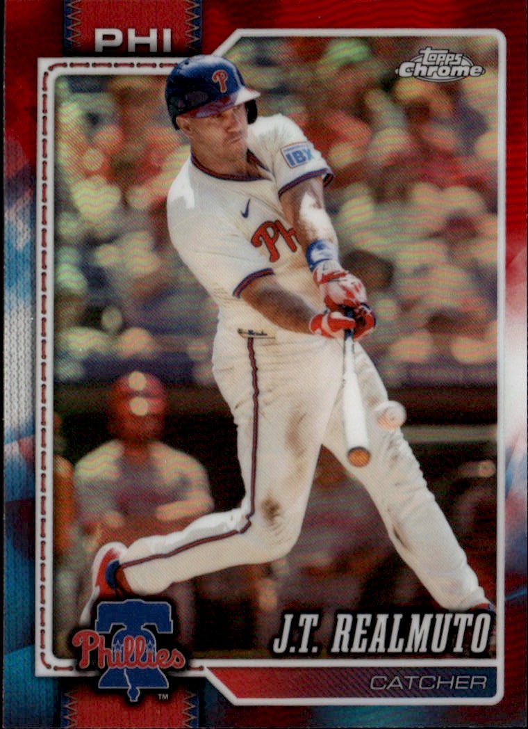 2026 Topps Chrome J.T. Realmuto graded slab