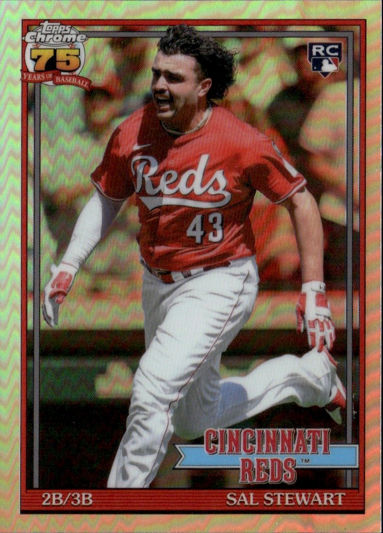 2026 Topps Chrome Sal Stewart graded slab