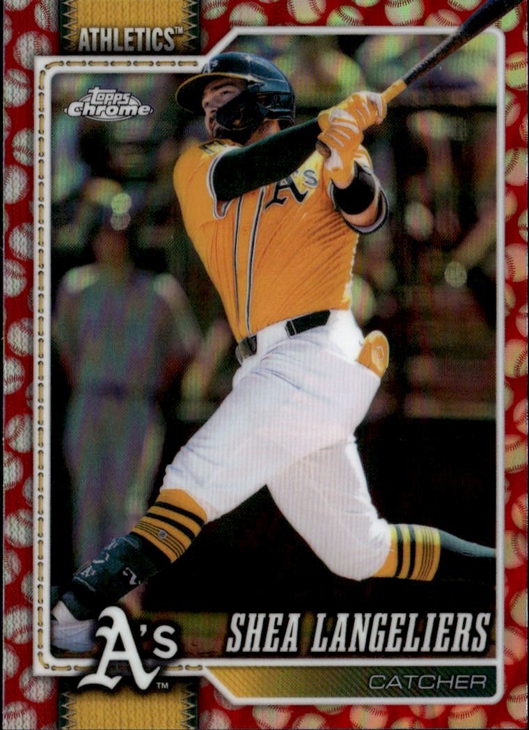 2026 Topps Chrome Shea Langeliers graded slab