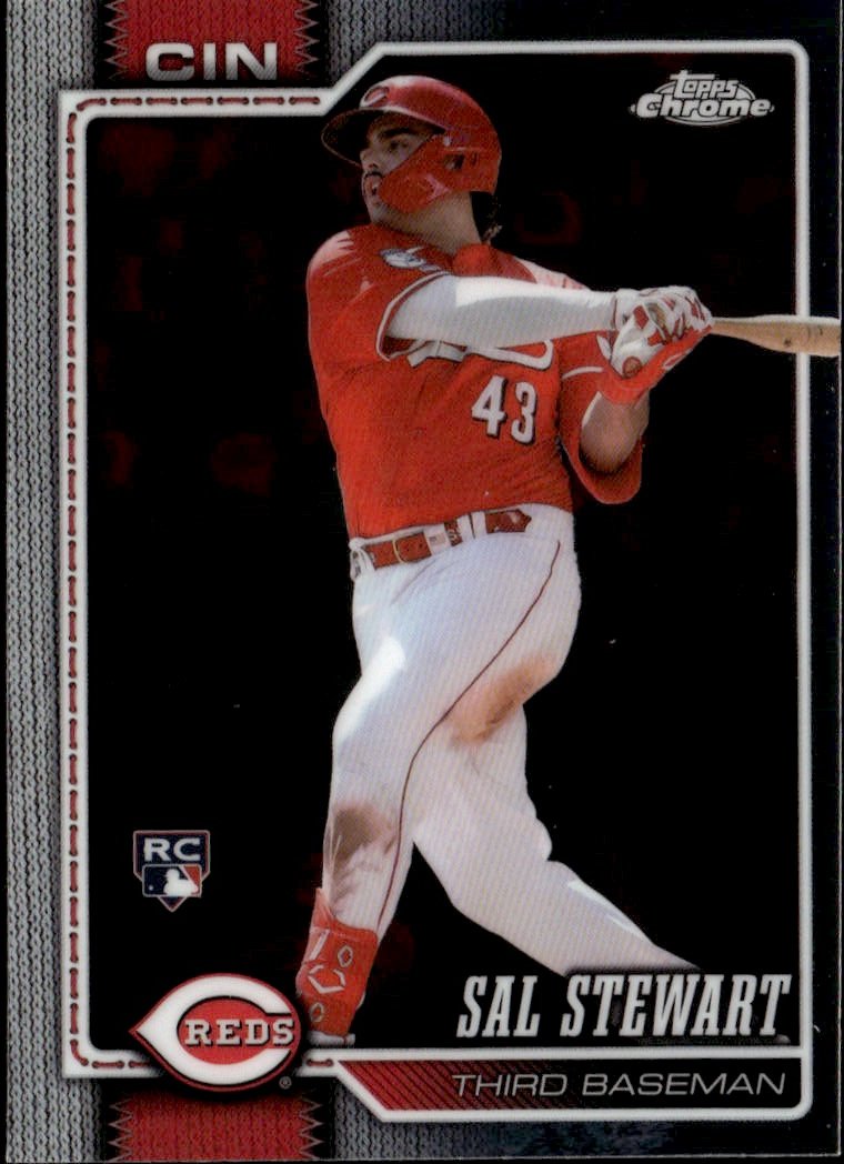 2026 Topps Chrome Sal Stewart graded slab