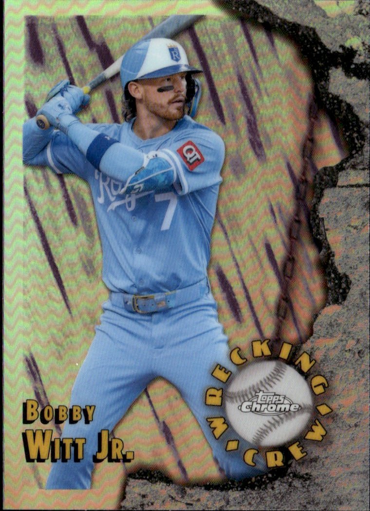 2026 Topps Chrome Bobby Witt Jr. graded slab