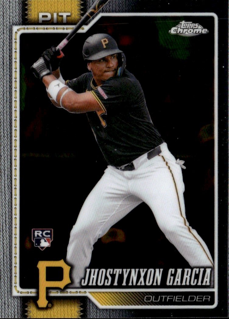 2026 Topps Chrome Jhostynxon Garcia graded slab