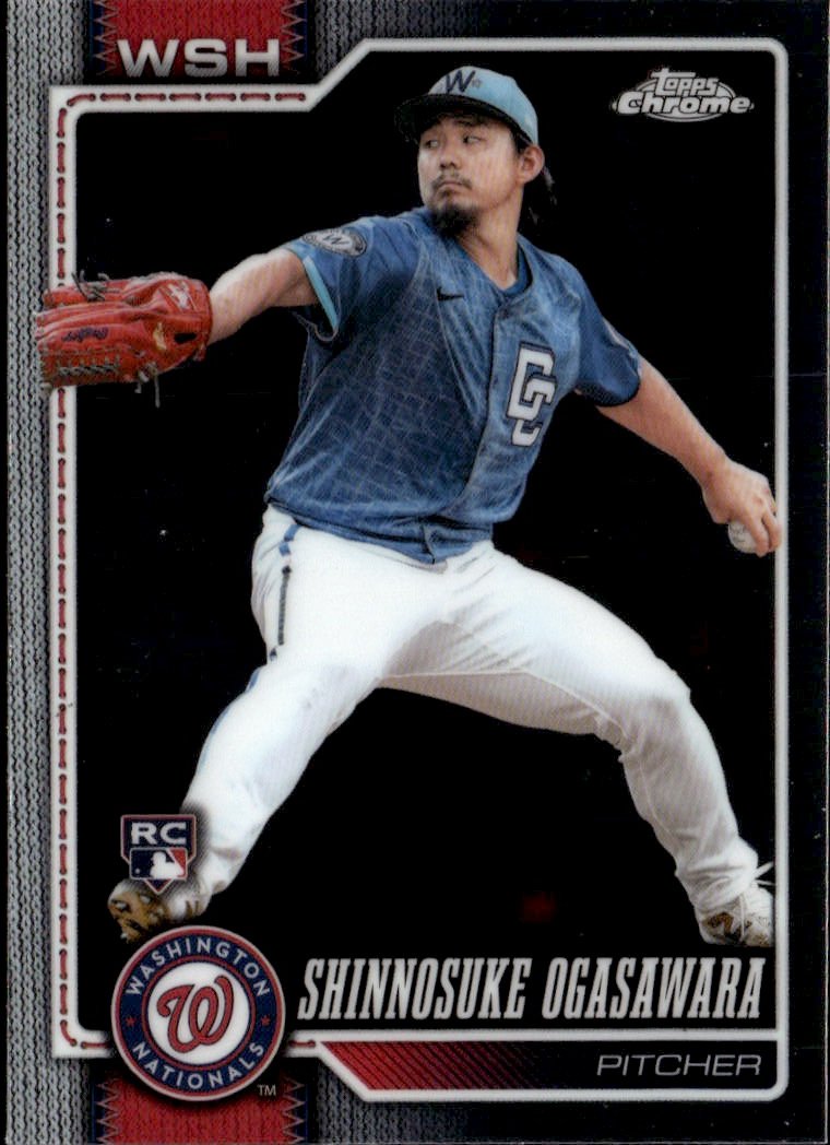 2026 Topps Chrome Shinnosuke Ogasawara graded slab