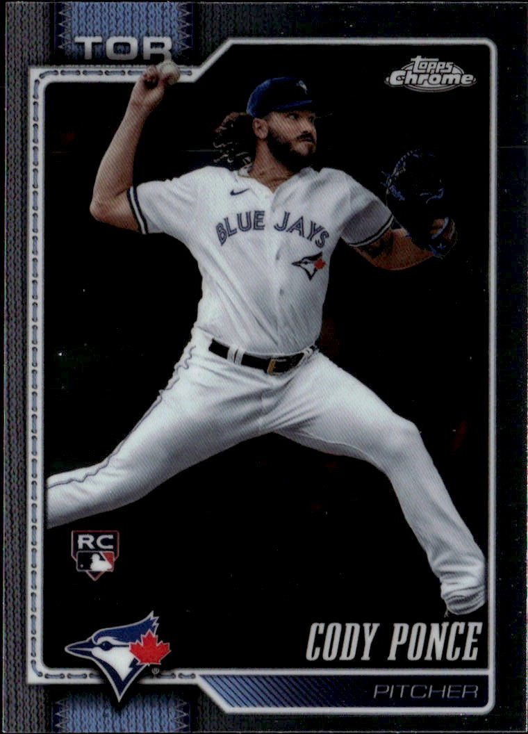 2026 Topps Chrome Cody Ponce graded slab
