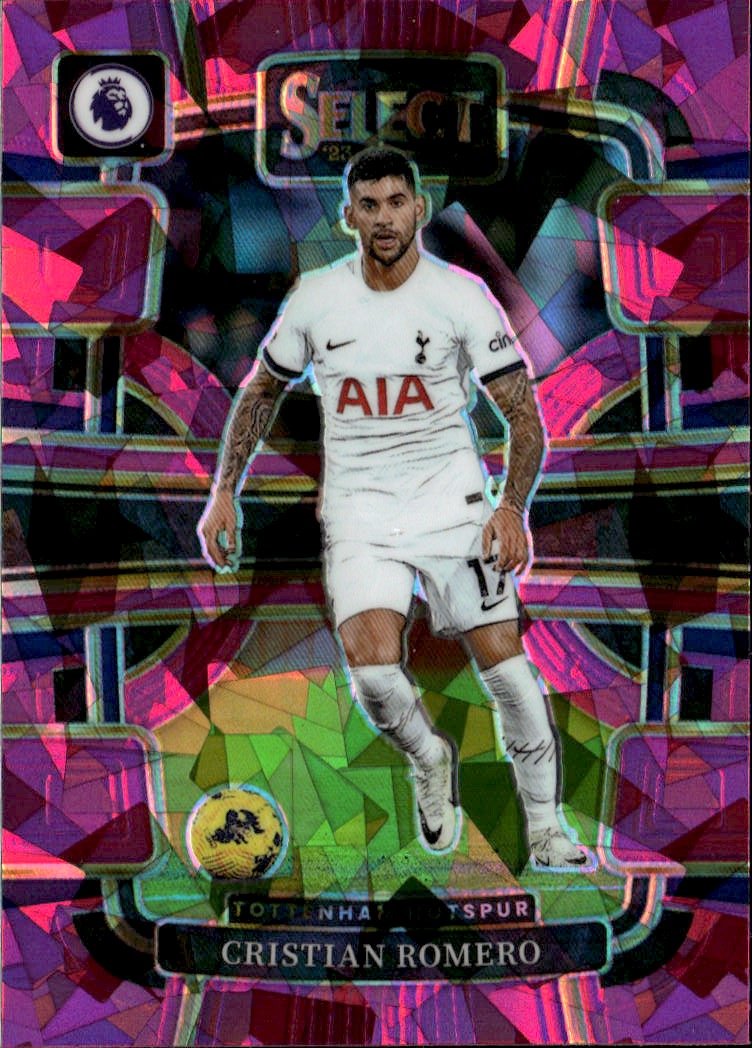 2023-24 Select Premier League Cristian Romero graded slab