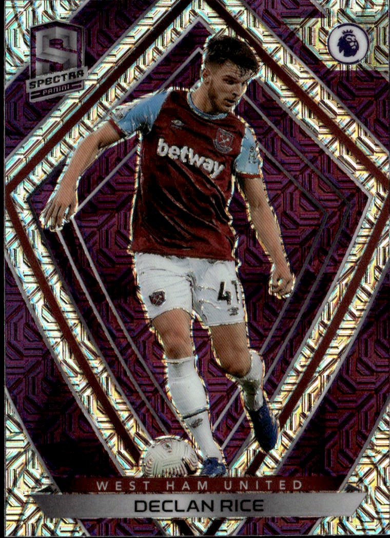 2020-21 Spectra Declan Rice graded slab