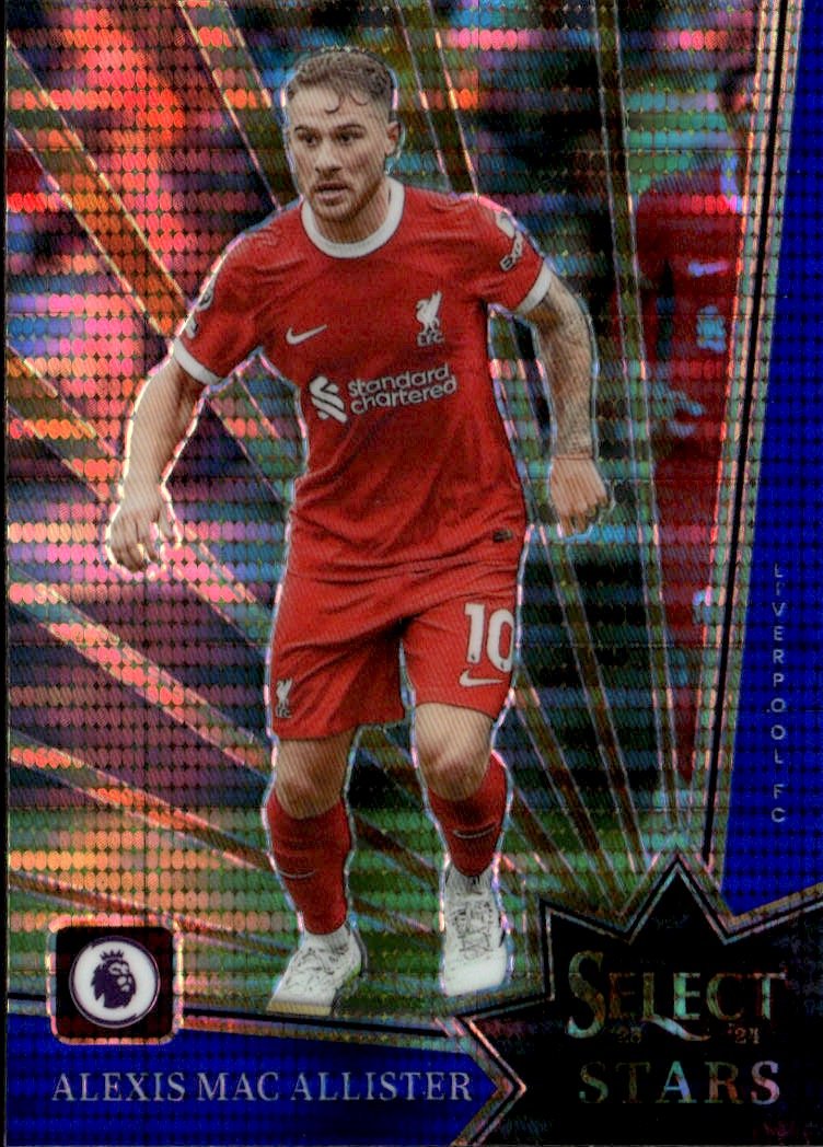 2023-24 Select Premier League Alexis Mac Allister graded slab
