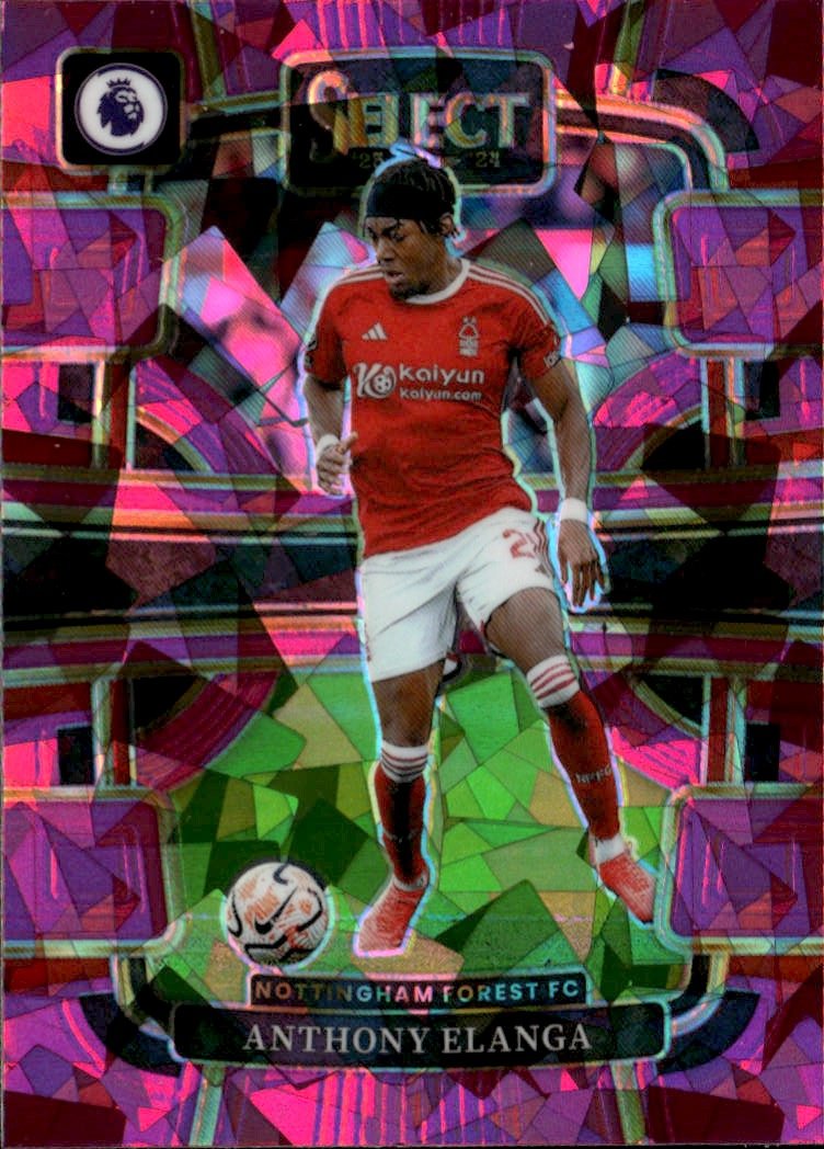 2023-24 Select Premier League Anthony Elanga graded slab