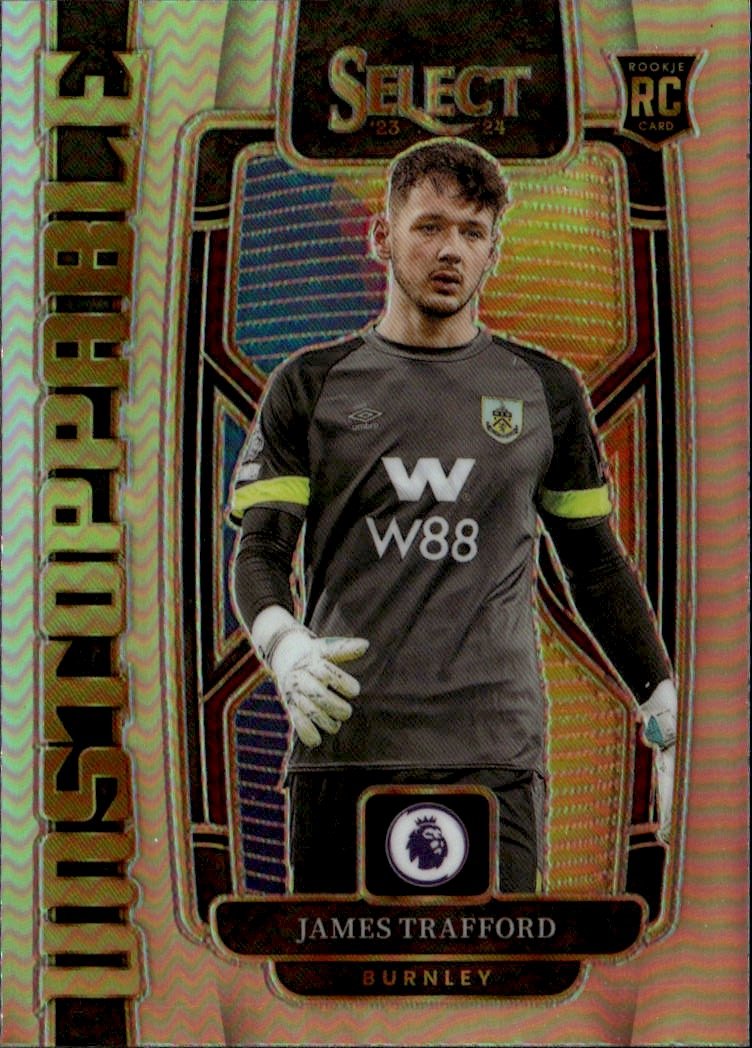 2023-24 Select Premier League James Trafford graded slab