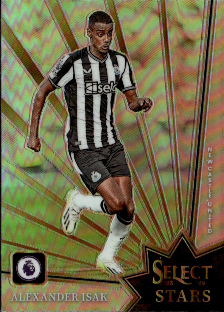2023-24 Select Premier League Alexander Isak graded slab