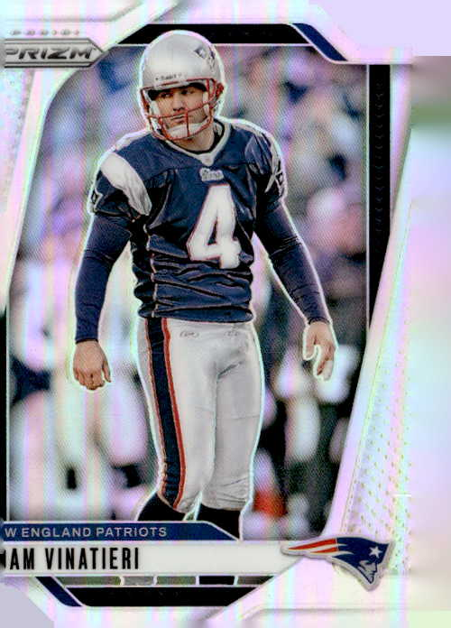 2024 Prizm Adam Vinatieri graded slab