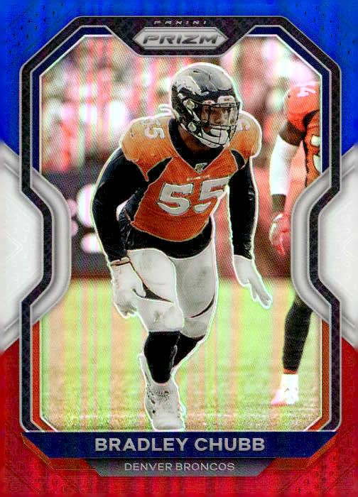 2020 Prizm Bradley Chubb graded slab